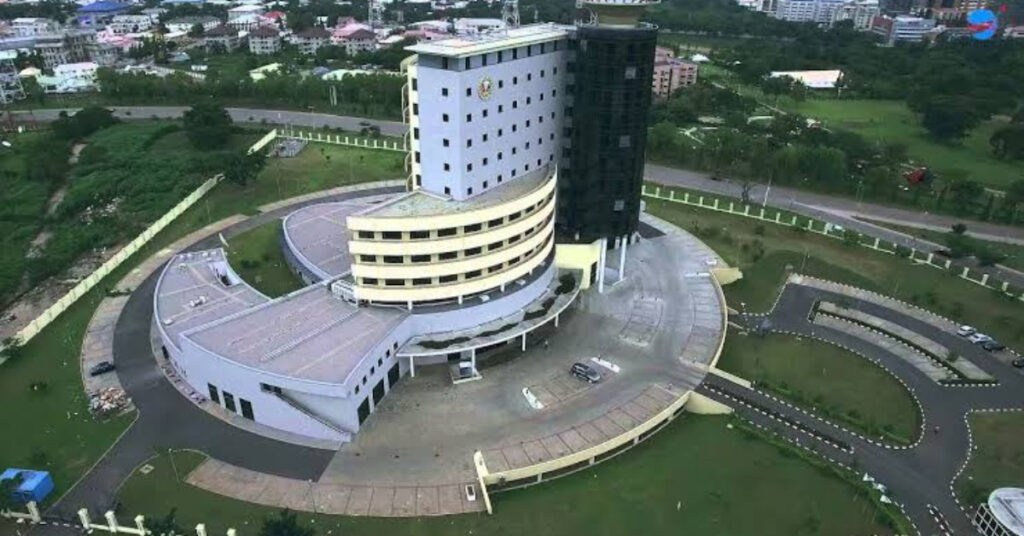 Abuja central business district 